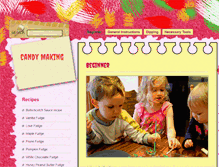 Tablet Screenshot of candymaking.net
